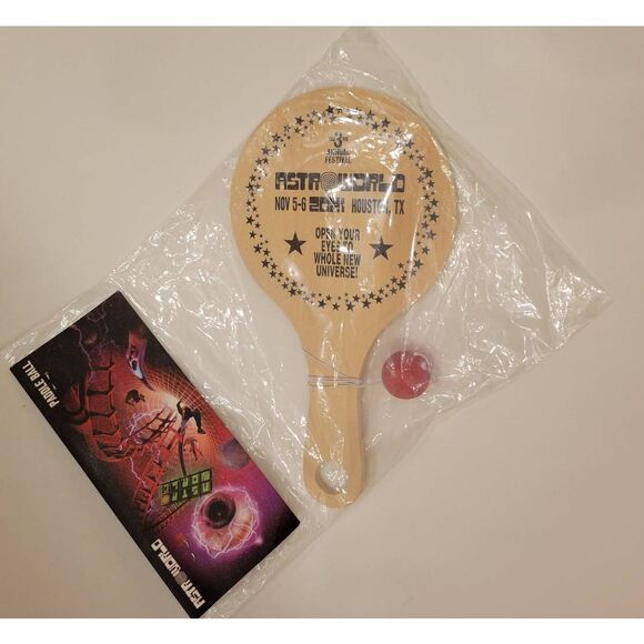 Travis Scott Astroworld 2021 Houston Paddle Ball Brand New - Picture 2 of 5